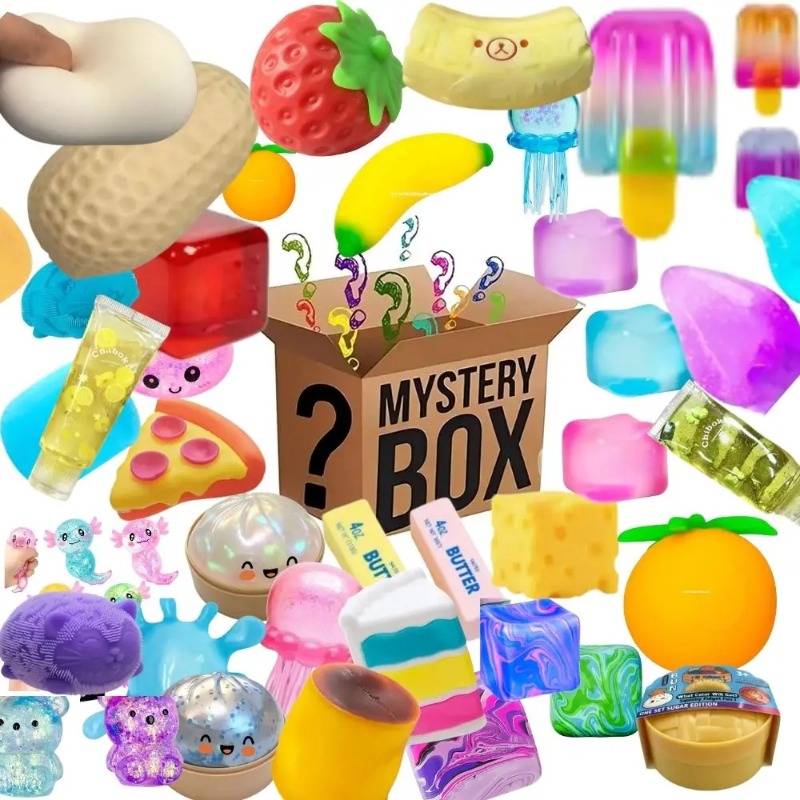 &200+Pcs Surprise Box Toys Nov - Mystery Box Blind Bag recension och pris