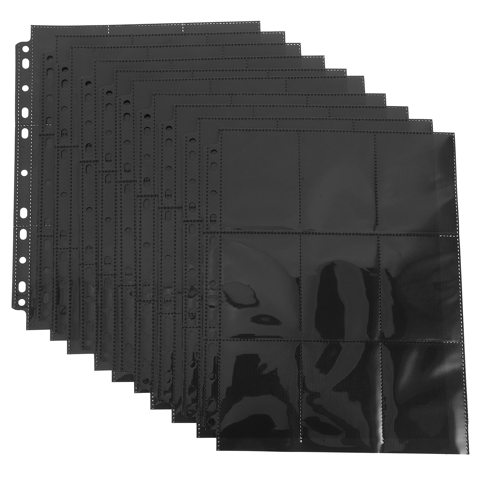 10Sheets Clear PVC Double-Side - Trading Card Binder recension och pris