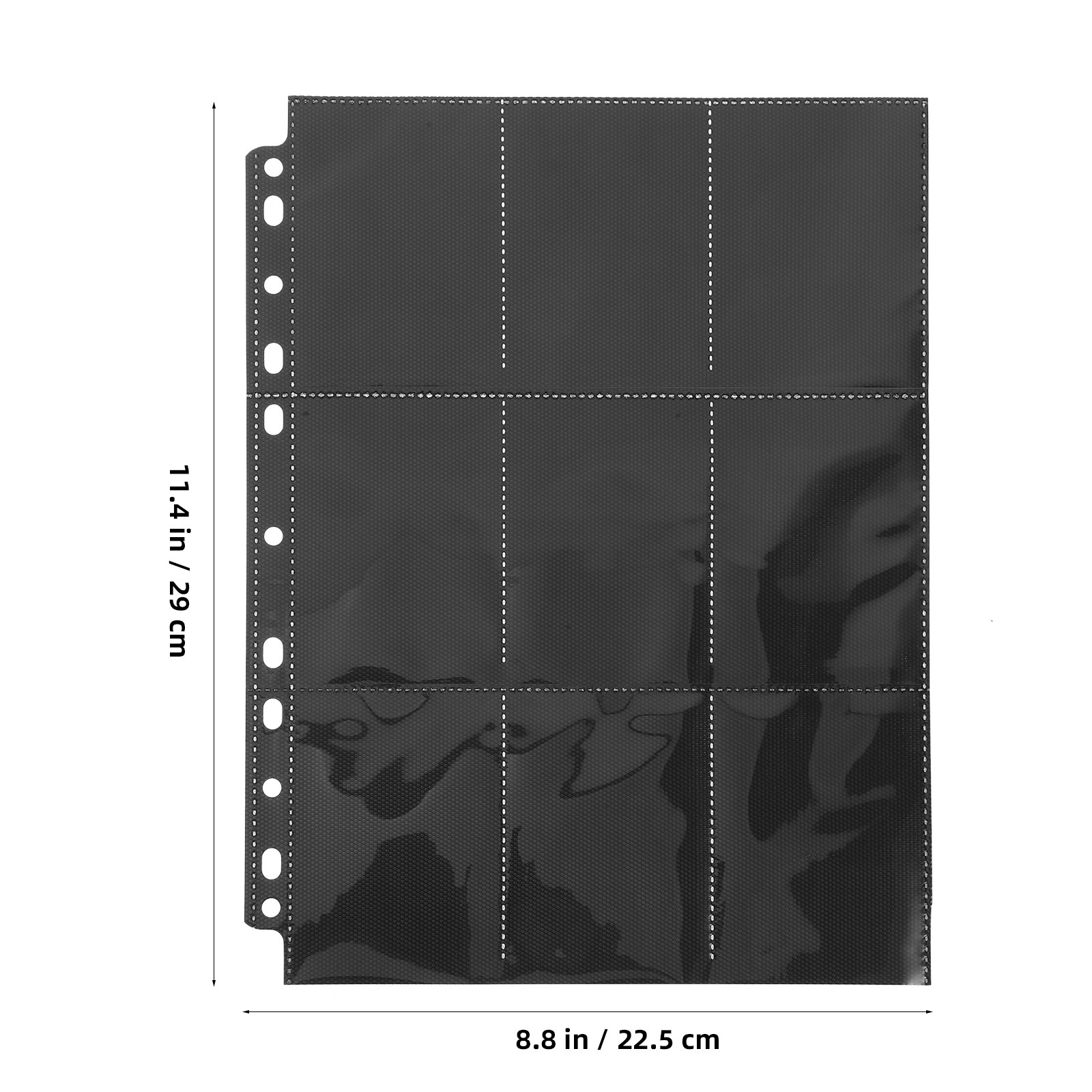 10Sheets Clear PVC Double-Side - Trading Card Binder recension och pris