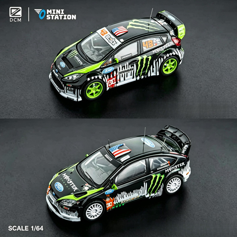 DCM 1/64 Ford Fiesta ST & Focu - Die Cast Car 1 64 recension och pris
