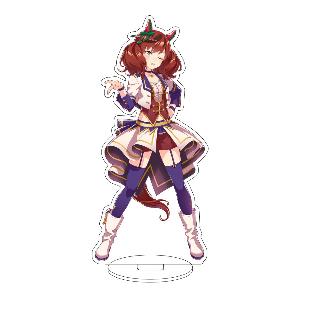16CM Anime Game Pretty Derby G - Figma Stand Set recension och pris