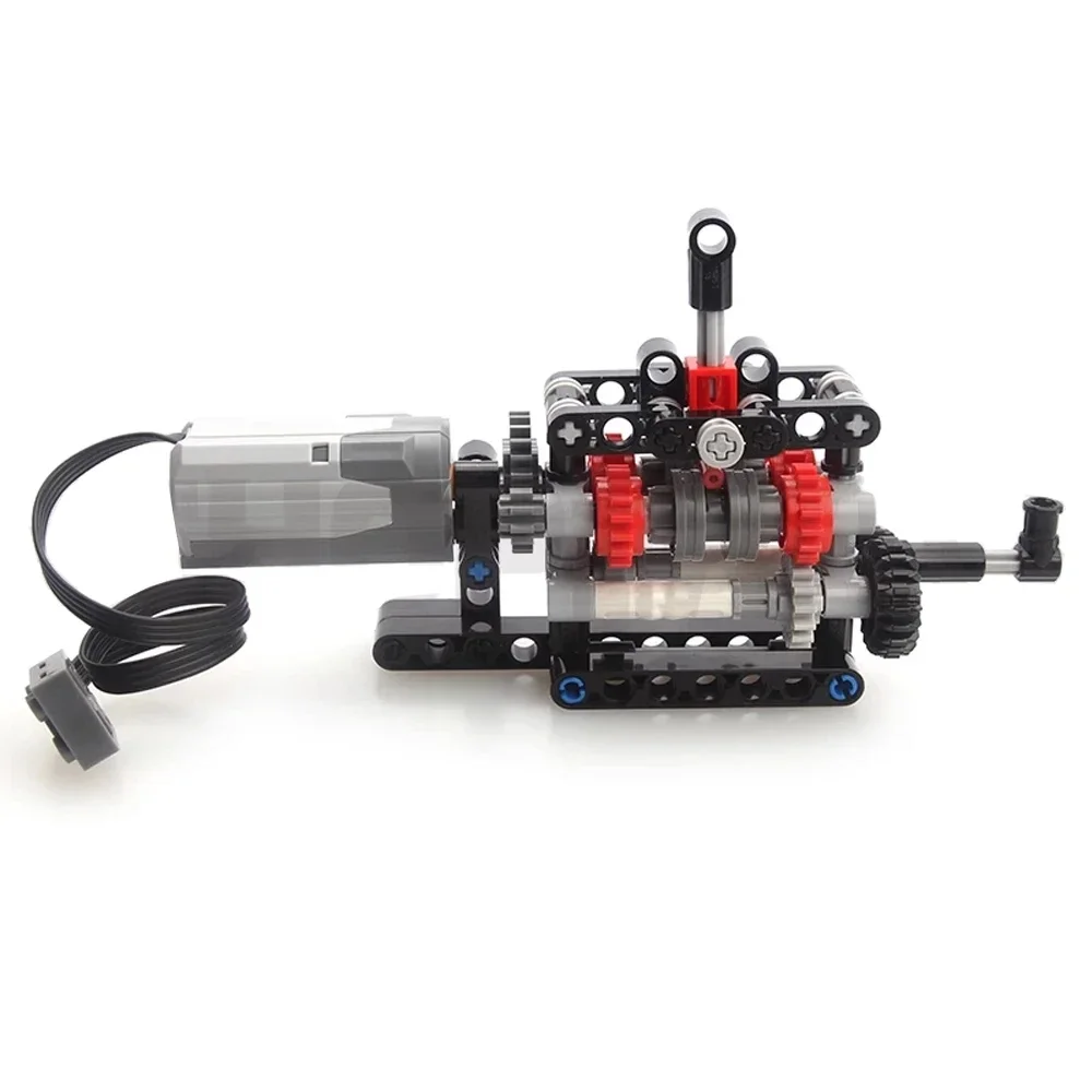 MOC High-tech 4 Speeds Gearbox - Lego Set Technic recension och pris