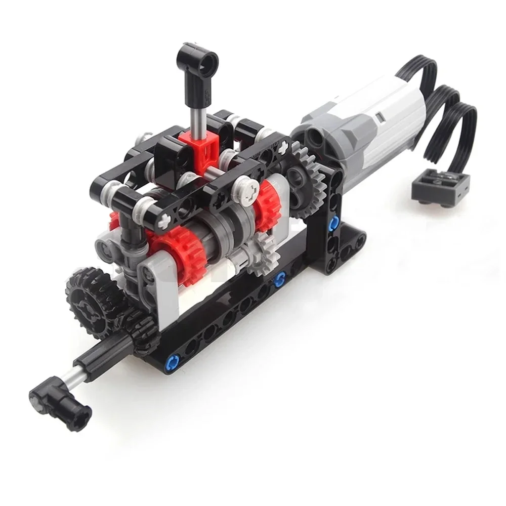 MOC High-tech 4 Speeds Gearbox - Lego Set Technic recension och pris